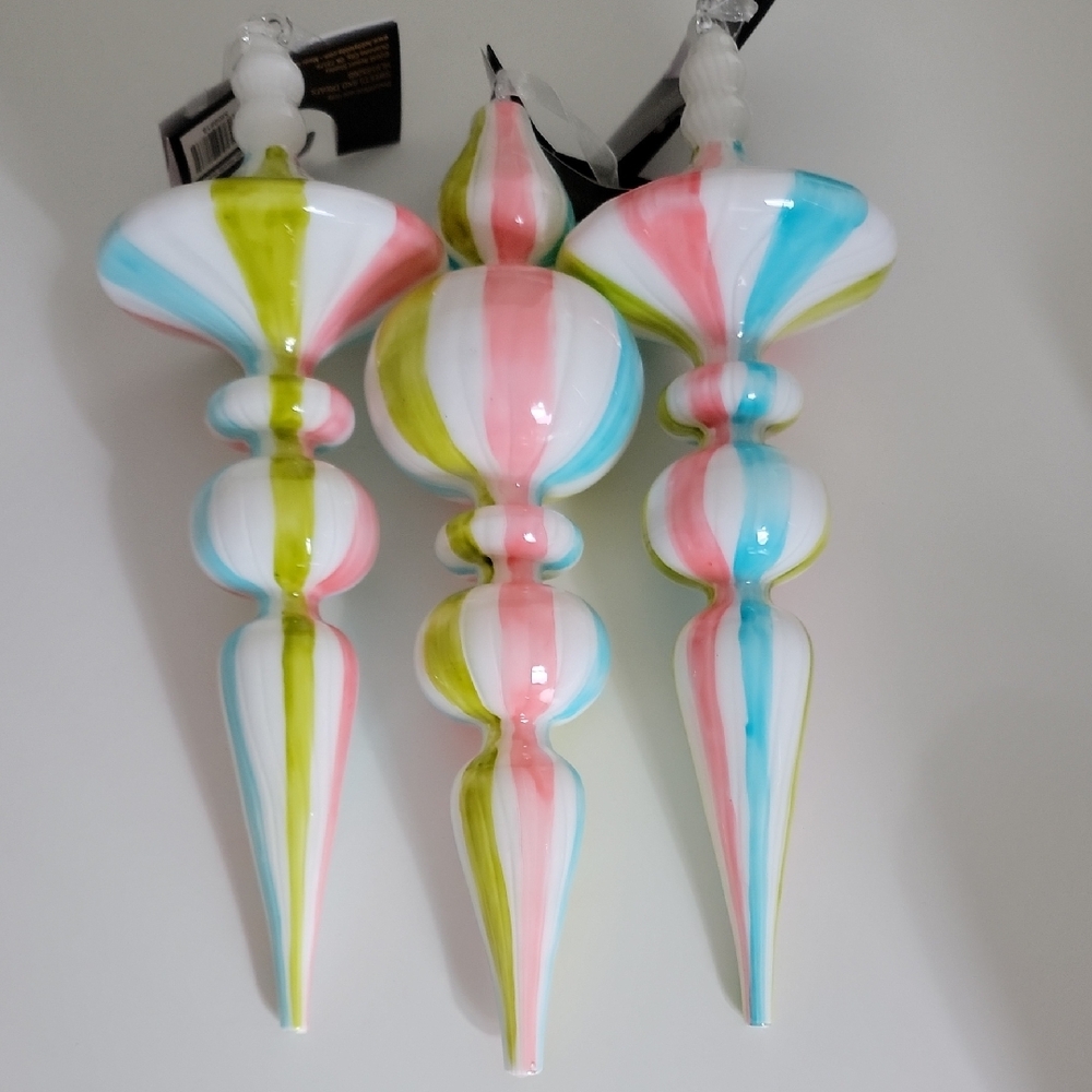 Nee Robert Stanley Glass Ornaments Set